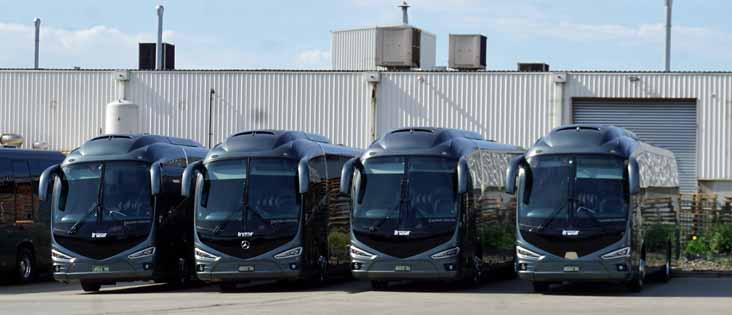 Alston Coaches Mercedes O500RF Irizar i6 103 101 100 & 107